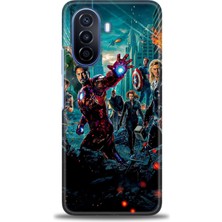 Kılıf Evreni Huawei Nova Y70 Kılıf Hd Baskılı Kılıf + Seramik Tam Kaplayan Ekran Koruyucu 100