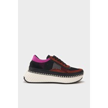 Louis Cardy Danika Siyah Hakiki Deri Kadın Sneakers