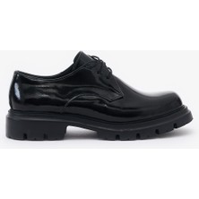 Louis Cardy Willow Siyah Rugan Deri Kadın Loafer