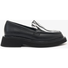 Louis Cardy Josie Zebra Desenli Deri Kadın Loafer