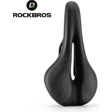 Tushuangjue 38210012003 Rockbros Bisiklet Sele Nefes Bisiklet Sele Pu Yüzey Yumuşak Bellek Sünger Koltuk Su Geçirmez Içi Boş Eyer Bisiklet Aksesuarı (Yurt Dışından)