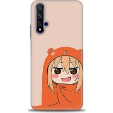Huawei Honor 20 Kılıf Hd Baskılı Kılıf + Seramik Tam Kaplayan Ekran Koruyucu 499