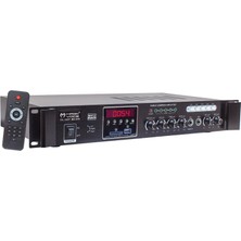 Magıcvoıce MV-540 100 Watt Usb/sd/uk Bluetooth 2 Mik Mute Girişli 5 Zone Hat Trafolu Anfi