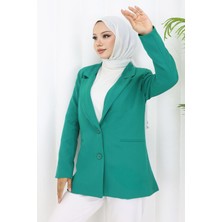 Kadın Ceket Zümrüt 6146