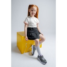 Mnpc Kız Çocuk Platin Günlük Spor Ayakkabı