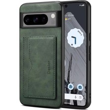 Microcase Google Pixel 9 Pro ile Uyumlu Kartlıklı Standlı Deri Kaplama KILIF-AL5138
