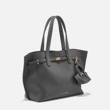 Dora Maxi Tote Bag Koyu Gri