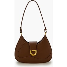 F21 Suni Deri Omuz Çantası