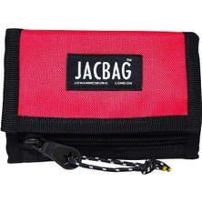 Jacbag Mor Yapraklı Renkli Cırtlı Cüzdan/kartlık - Çocuk ve Yetişkin