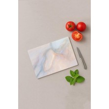2'li Temperli Cam Kesme Tahtası 20X30 & 25X35 cm | Desenli Antibakteriyel Mutfak Doğrama Camı