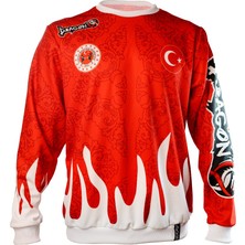 Dragondo TX8501 Milli Takım Muaythai Sweatshirt Muay Thai Federasyon Logolu Milli Takım Sweatshirt
