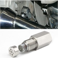 Spibicyy M18X1.5 O2 Oksijen Sensörü Adaptörü, Decat Hidrojen Lambda O2 Genişletici Spacer Cel Fix Check Motor Için Filtre Elemanları ile (Yurt Dışından)