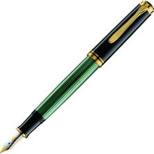 Pelikan Souveran M400 Dolma Kalem Yeşil-Siyah M Uç