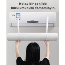 Tüm Duvar Tipi Klimalara  Hava Yönlendirme Aparatıuygun Rüzgar Deflektörü Doğrudan Üflemeyi Önler, Kolay Kurulum, Enerji Tasarrufu, Konforlu Hava Akışı, Klima Hava Yönlendirici Aparat