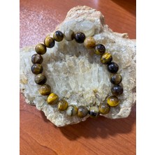 Doğal Kaplan Gözü Taş Bileklik