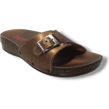 Parmi 14701-25 Deri Anatomik Tek Bant Kadın terlik