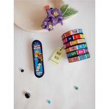 2'li Set Parmak KAYKAY(10CM) ve Matematik Eğitici Küp Dört Işlem Hediye Zeka Küpü Zeka Geliştiren