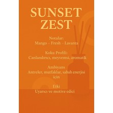 Oda Kokusu Seti - Sunset Zest - Mango - Fresh - Lavanta - Kendi Oda Kokunu Yarat! - Hediye Seti