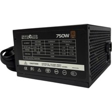 Strong ST750 750w 80+ Bronze APFC Siyah Power Supply Güç Kaynağı