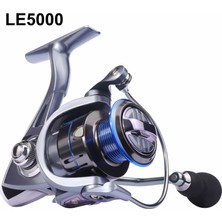 Alien Outdoor Sports LE5000 Iplik Balıkçılık Makaraları 12 + 1bb Metal Makara Makaraları 15 kg Boşaltma Kuvveti Vidalı Kolu (Yurt Dışından)