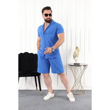 Yıkamalı Keten Alt Üst Takım
