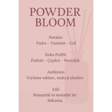 Oda Kokusu Seti - Powder Bloom - Pudra - Yasemin - Gül - Kendi Oda Kokunu Yarat! - Hediye Seti