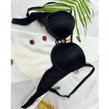 Balenli Madolyon Armalı Sütyen