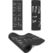 180x60 cm, 10 mm Kalınlık Egzersiz Hareketli Pilates Minderi