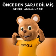 Duracell Şarj Edilebilir AA Pil (2'li Paket), 2500 mAh NiMH, önceden şarj edilmiş, 1 Numaralı En Uzun Ömürlü Şarj Edilebilir pilimiz
