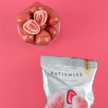Patiswiss Beyaz Çikolatalı Çilekli Cheesecake Çilek Draje, 50gr
