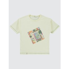 Civil Boys Erkek Çocuk Tişört 6-9 Yaş Ekru