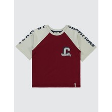 Civil Boys Erkek Çocuk Tişört 10-13 Yaş Bordo