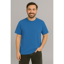 Erkek Tshirt  Slim Fit (Dar Kalıp) Premium Kalite Düz Model