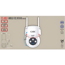 Cata CT-4051 Dış Mekan Akıllı Kamera