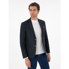 Cacharel Erkek Petrol Slim Fit Ceket 50290538-VR102
