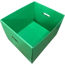 Dirilim Plastik Arşiv Kutusu ve Dosyası Taşıma Kutusu 42X35X30CM Plastik Oluklu Levha