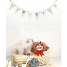 Model 194 Kişiye Özel Isimli Yazılı Banner Doğum Günü Süsü Flama Bayrakları