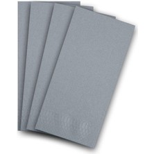 Gri Garson Katlama Peçete 16 Lı