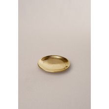 Pirinç Dekoratif Tabak Gold 7  cm
