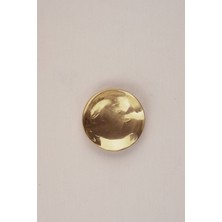 Pirinç Dekoratif Tabak Gold 7  cm