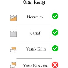 Ranforce Etnik Desenli Çift Kişilik Nevresim Takımı Battal Boy