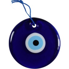 El Yapımı Delikli Cam Nazar Boncuk 13 cm