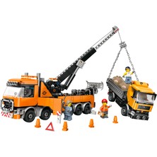 LEGO® City Vinçli Ağır Vasıta Kurtarma Çekici Kamyonu 60467 - 8 Yaş ve Üzeri Çocuklar Için Yaratıcı Oyuncak Yapım Seti (793 Pr)