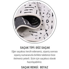 Venüs Beyaz Iskandinav Desenli Kaymaz Pamuk Kilim – Makinede Yıkanabilir, Modern ve Dayanıklı Tasarım