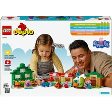LEGO® Duplo® Peppa Pig Büyükbaba Pig’in Bahçesi ve Serası 10461 - 2 Yaş ve Üzeri Çocuklar Için Yaratıcı Oyuncak Yapım Seti (102PR)