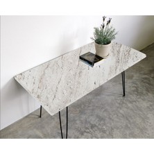 Masa Kaplama Folyosu Laminasyonlu Kendinden Yapışkanlı Stone Desen