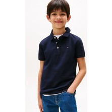 Erkek Çocuk Th Pamuklu Polo T-Shirt - Lacivert