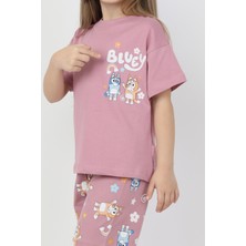 Ecocuk Bluey Köpekli Kız Çocuğu 2 Li Takım 4874