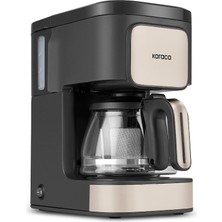 Karaca Just Coffee Aroma 2 In 1 Filtre Kahve ve Çay Demleme Makinesi Bej