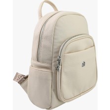 Sosela 67-9012 Kadın Bej Sırt Çanta